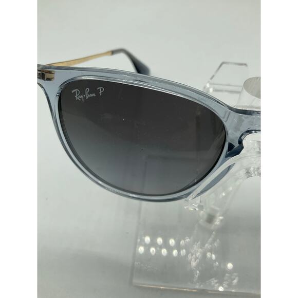 Pre-Owned Ray Ban Erika RB 4171 Polarized Sunglasses- Gray/Blue - Picture 5 of 8